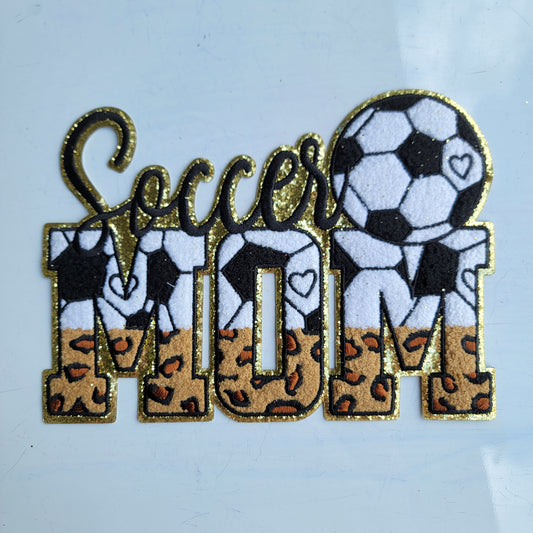 Soccer Mom Chenile Patch