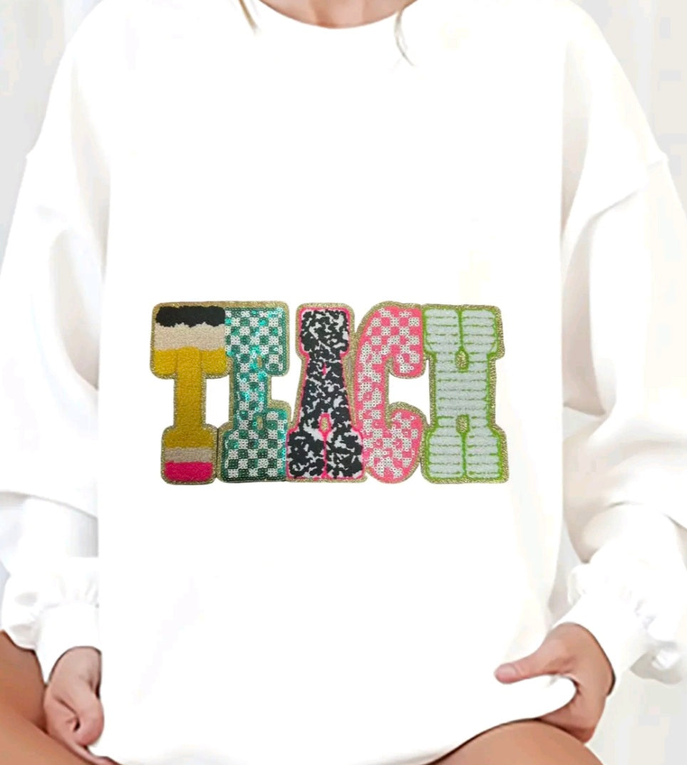 TEACH - Chenile Patch