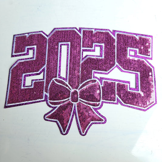 Purple 2025 SequinPatch