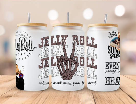 Jelly Roll - 16 oz / 20 oz Libby UV DTF Wrap
