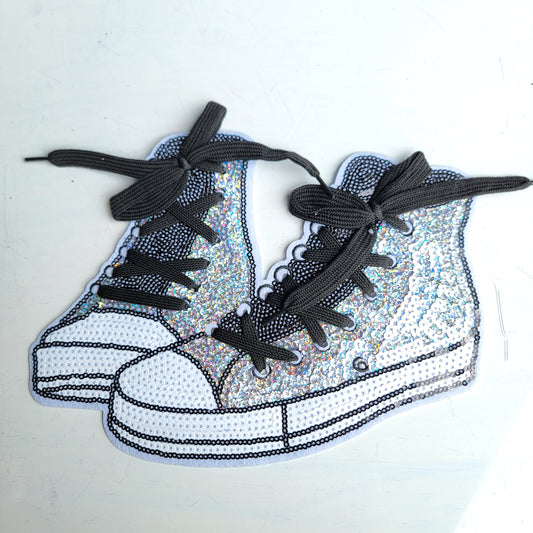 Sneakers Sequin Patch