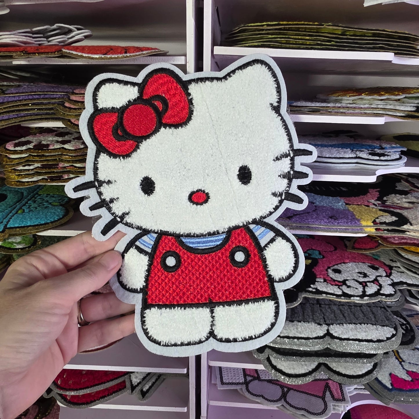 School Kitty - Chenile Patch