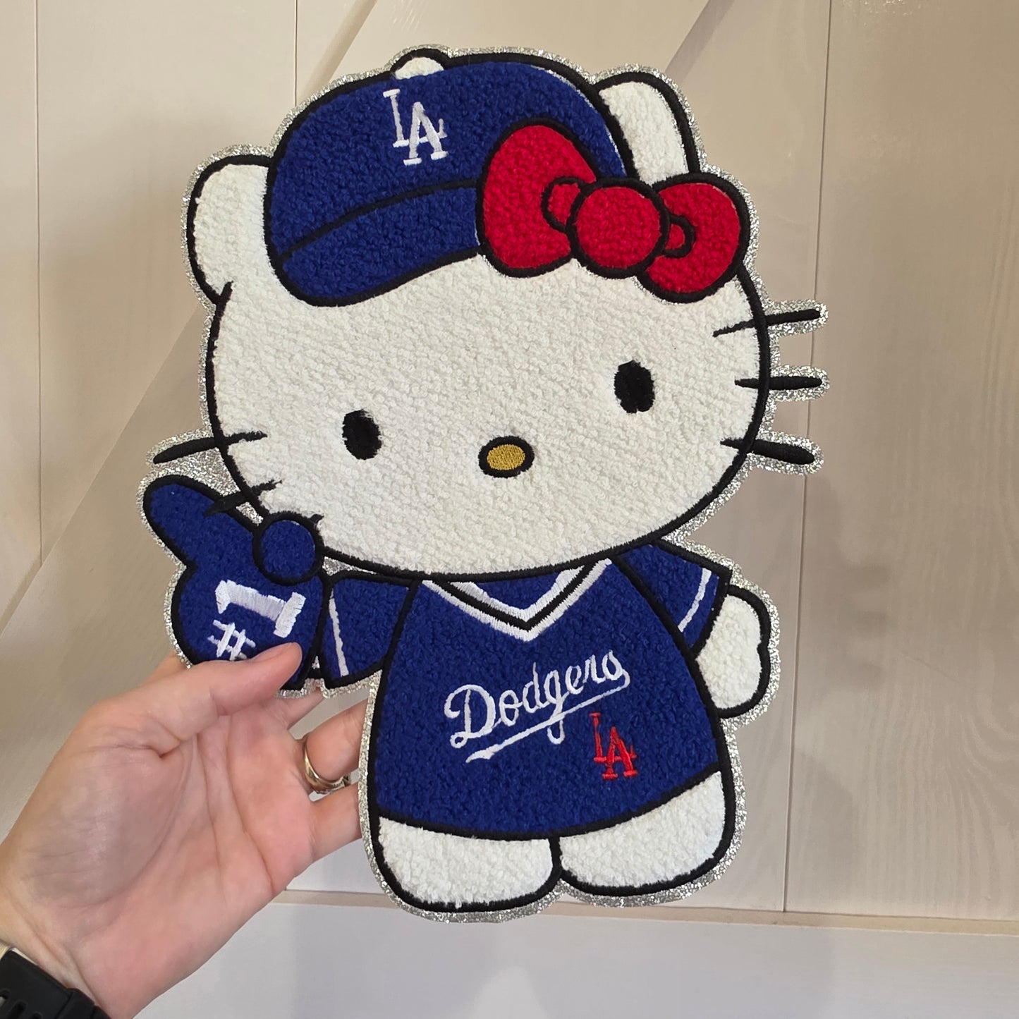 Baseball LA Dodgers - Chenile Patch