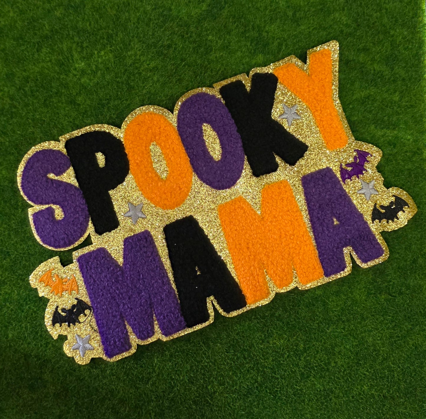 Spooky Mama Chenile Patch