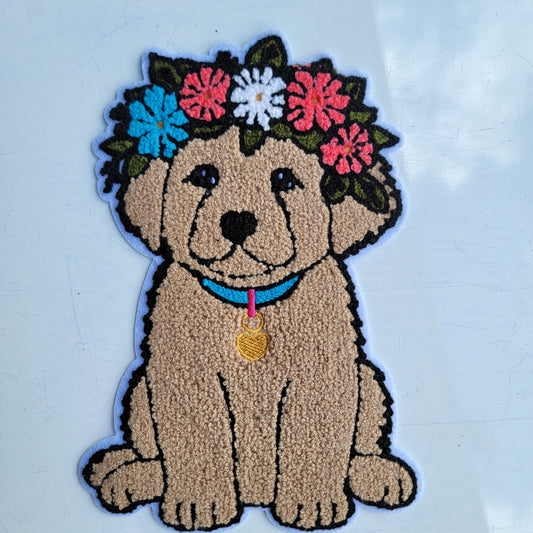 Labrador Chenile Patch