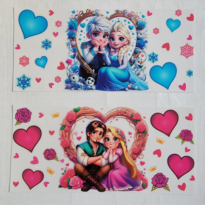Inspired Princess Couples Bundle - Libby UV DTF Wrap Bundle