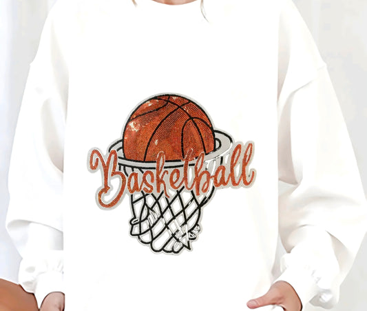 Basketball - Sequin Patch