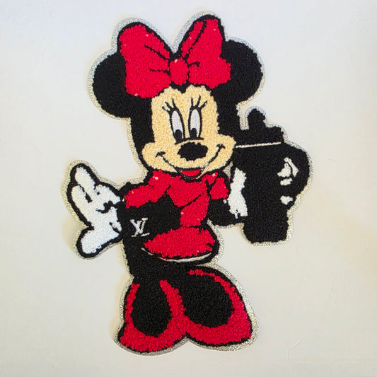 Red Mouse - Chenile Patch