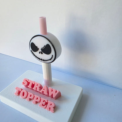 NBC Skeleton 3D Printed Straw Topper