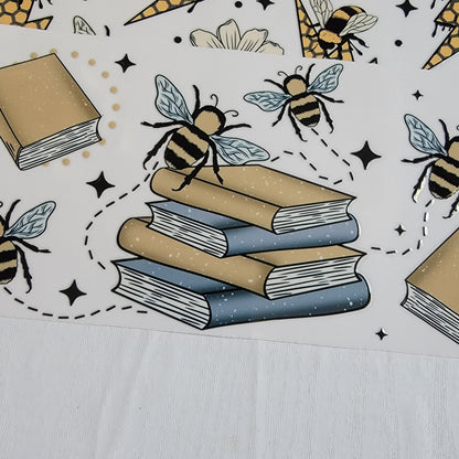 Honeybee and Books Bundle - Libby UV DTF Wrap Bundle