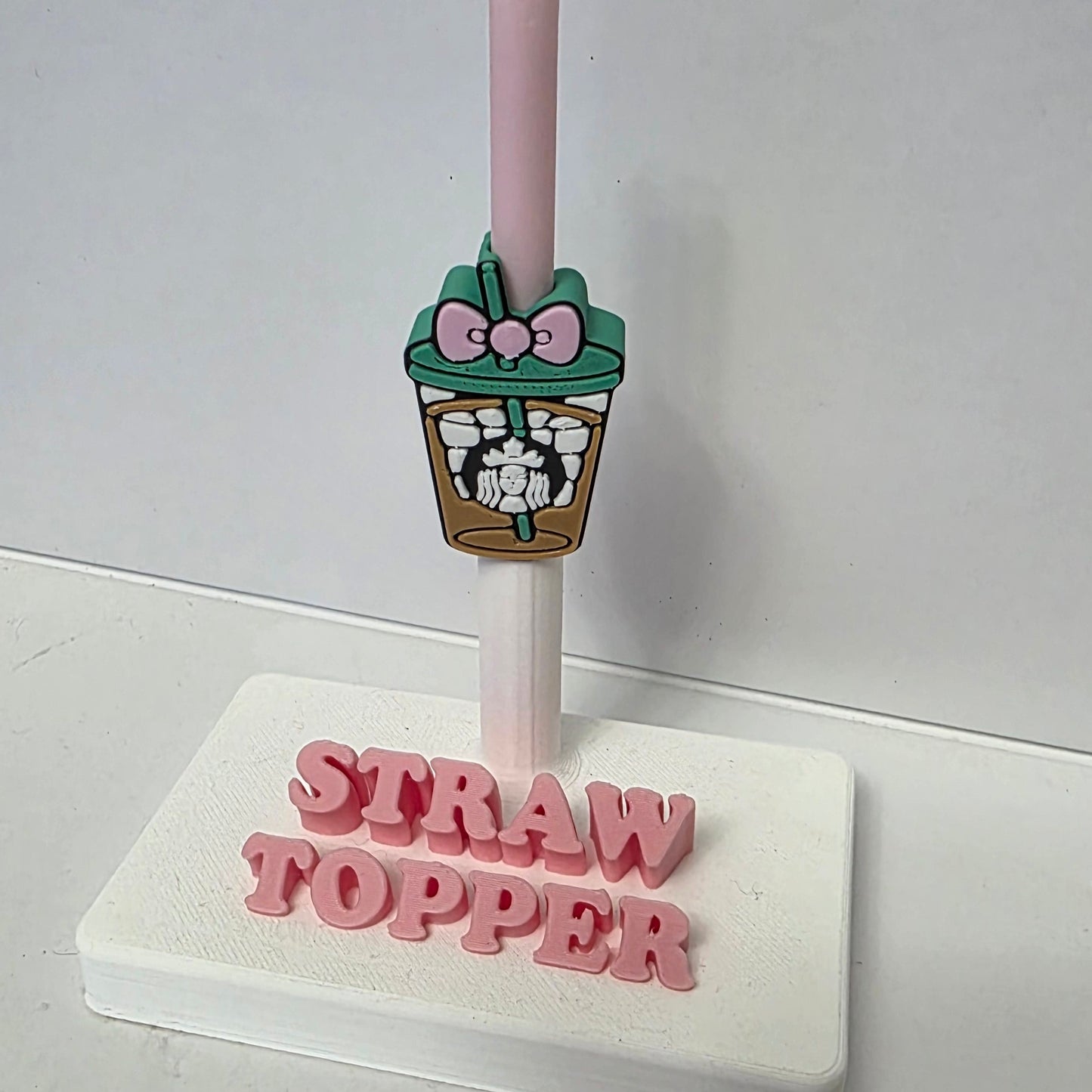 Limited supply! SB Coffee - 3D Printed Straw Topper