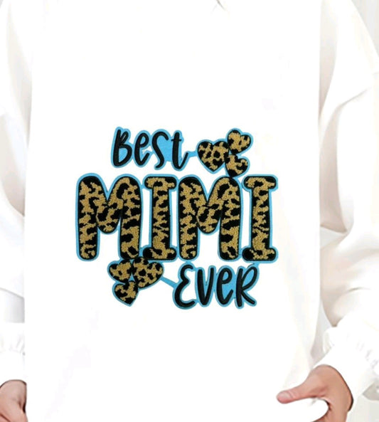 Best Mimi Ever - Chenile Patch