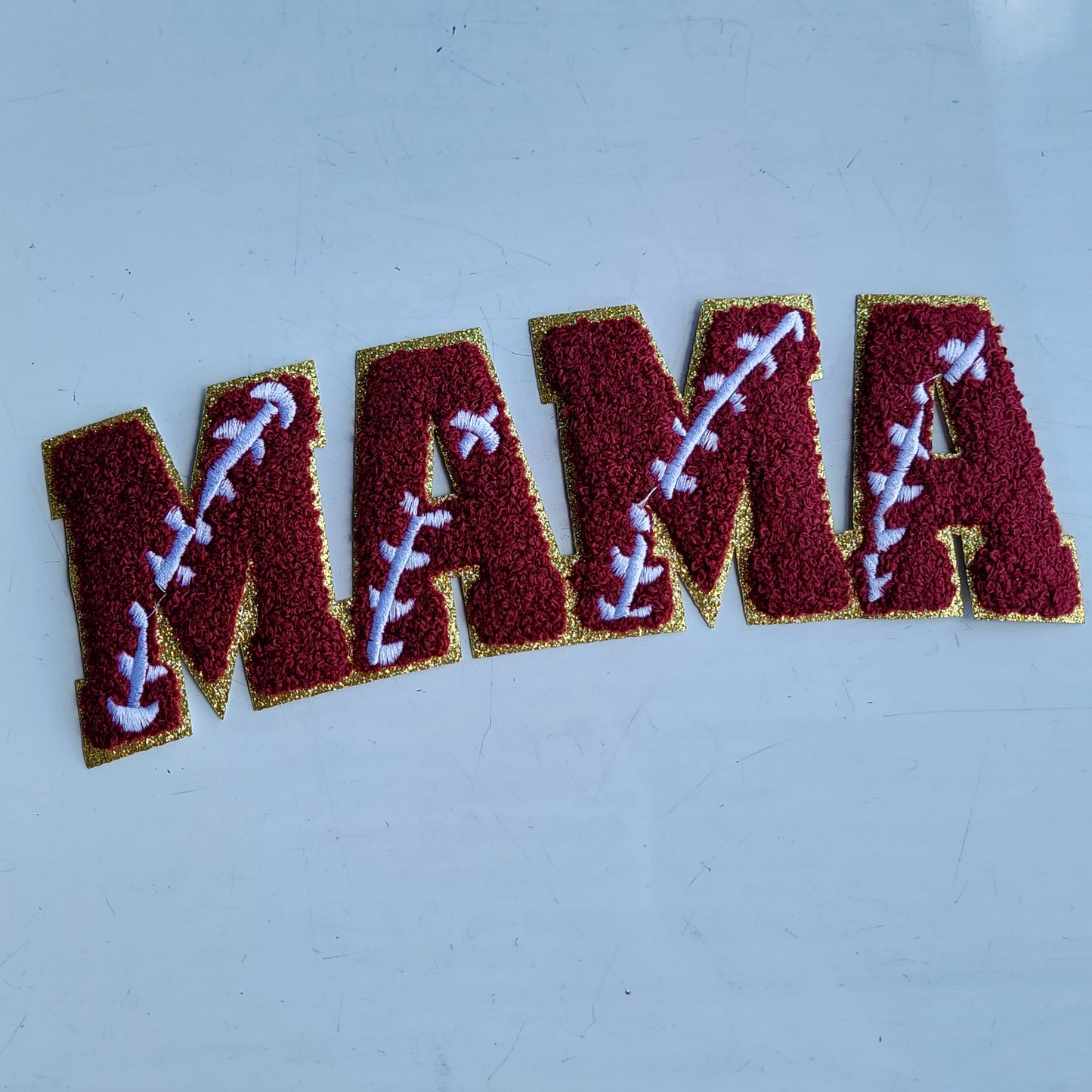 Football Mama Chenile Patch