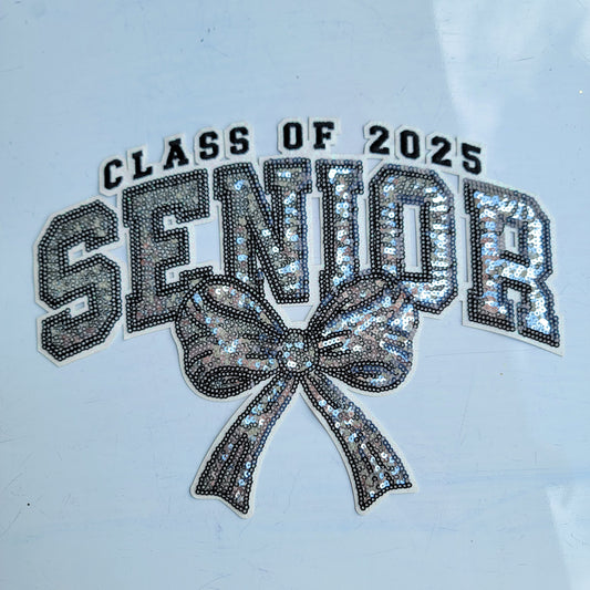 Class of 2025 Sequin Patch