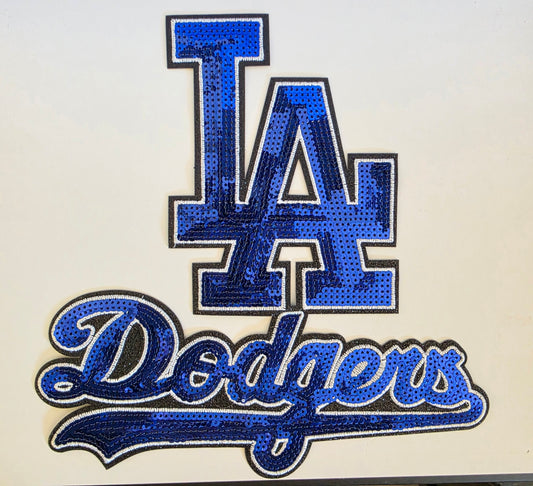 LA Baseball - Sequin Patch