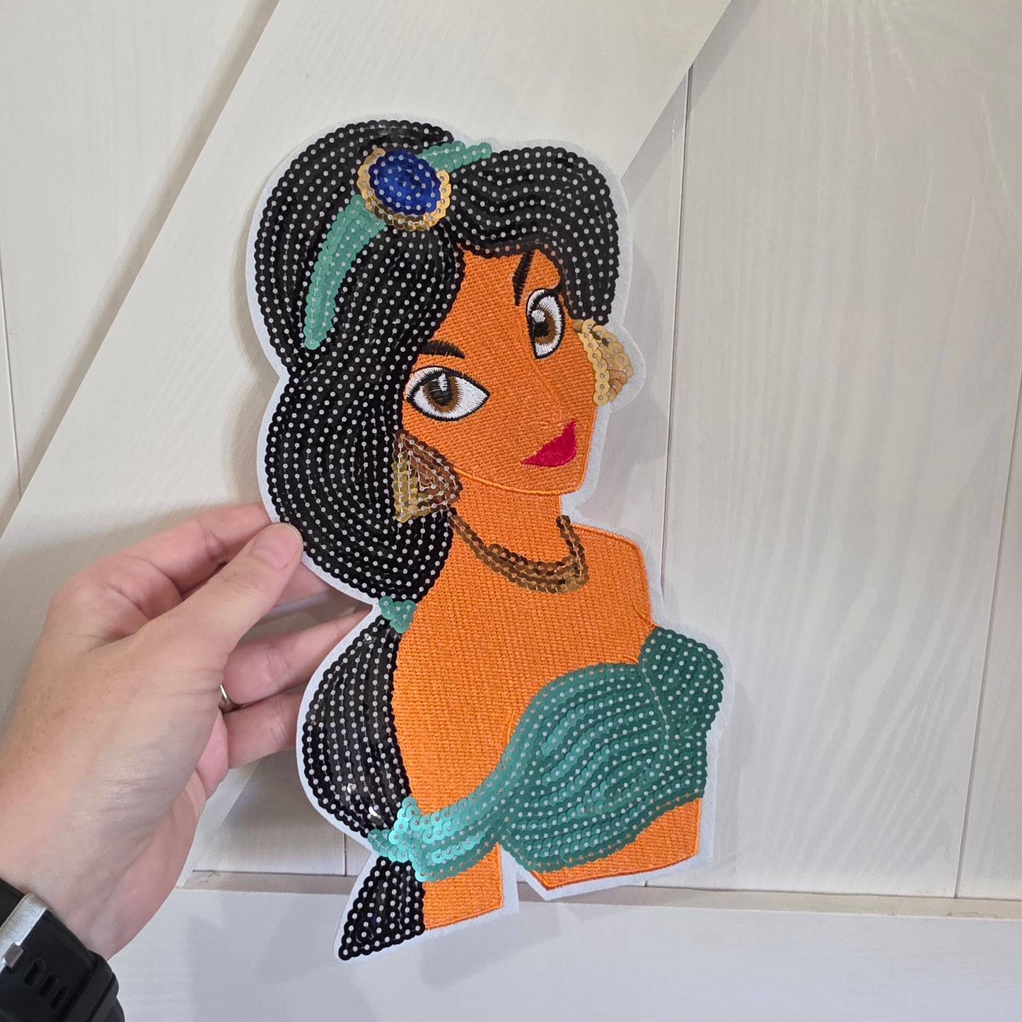 Tiger Princess - Sequin Patch