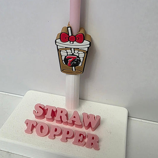 Limited supply! 7 Coffee - 3D Printed Straw Topper