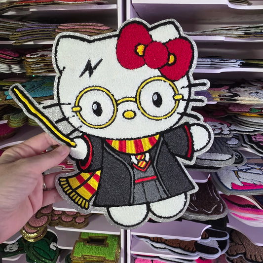 Wizard Kitty - Chenile Patch