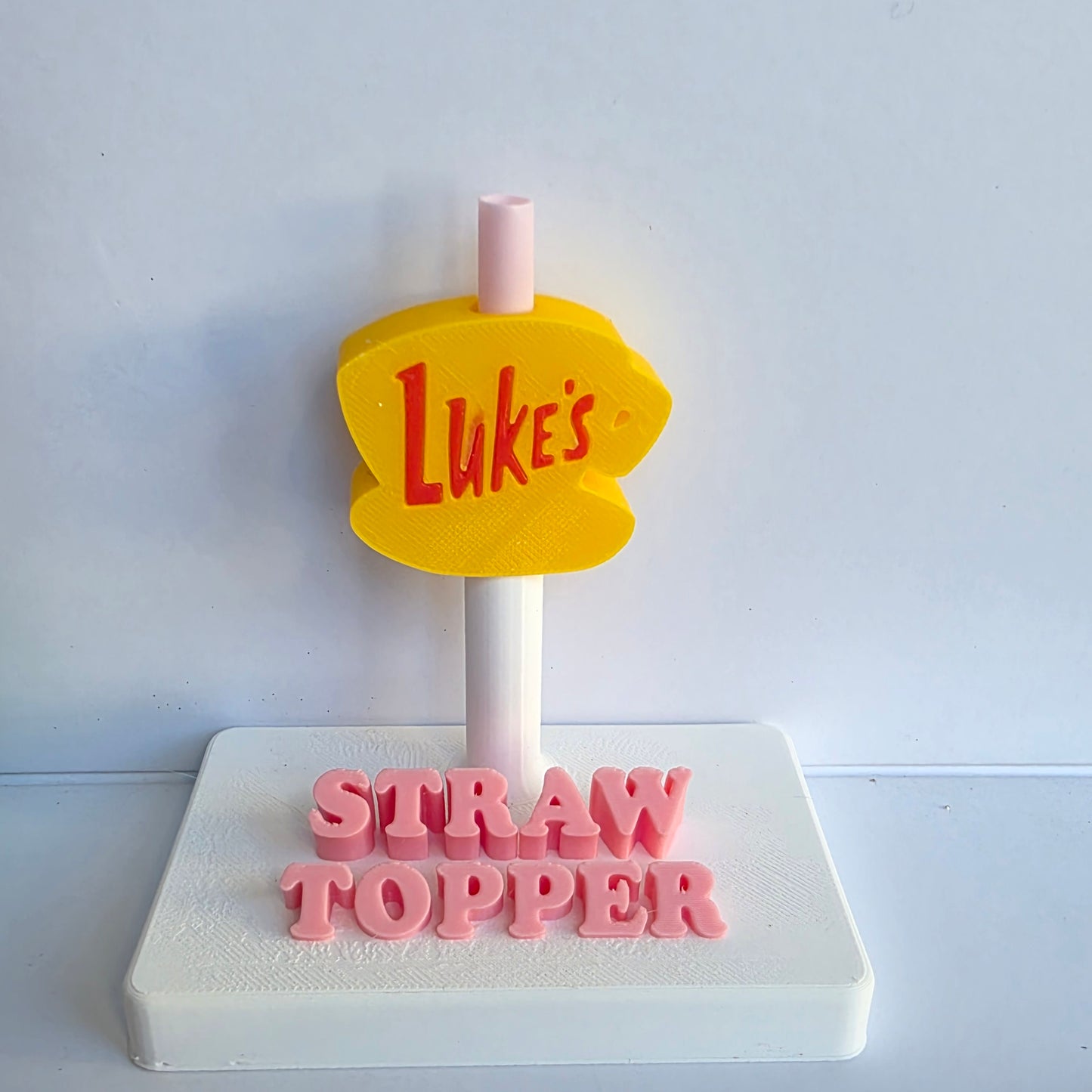 Luke Diner 3D Printed Straw Topper