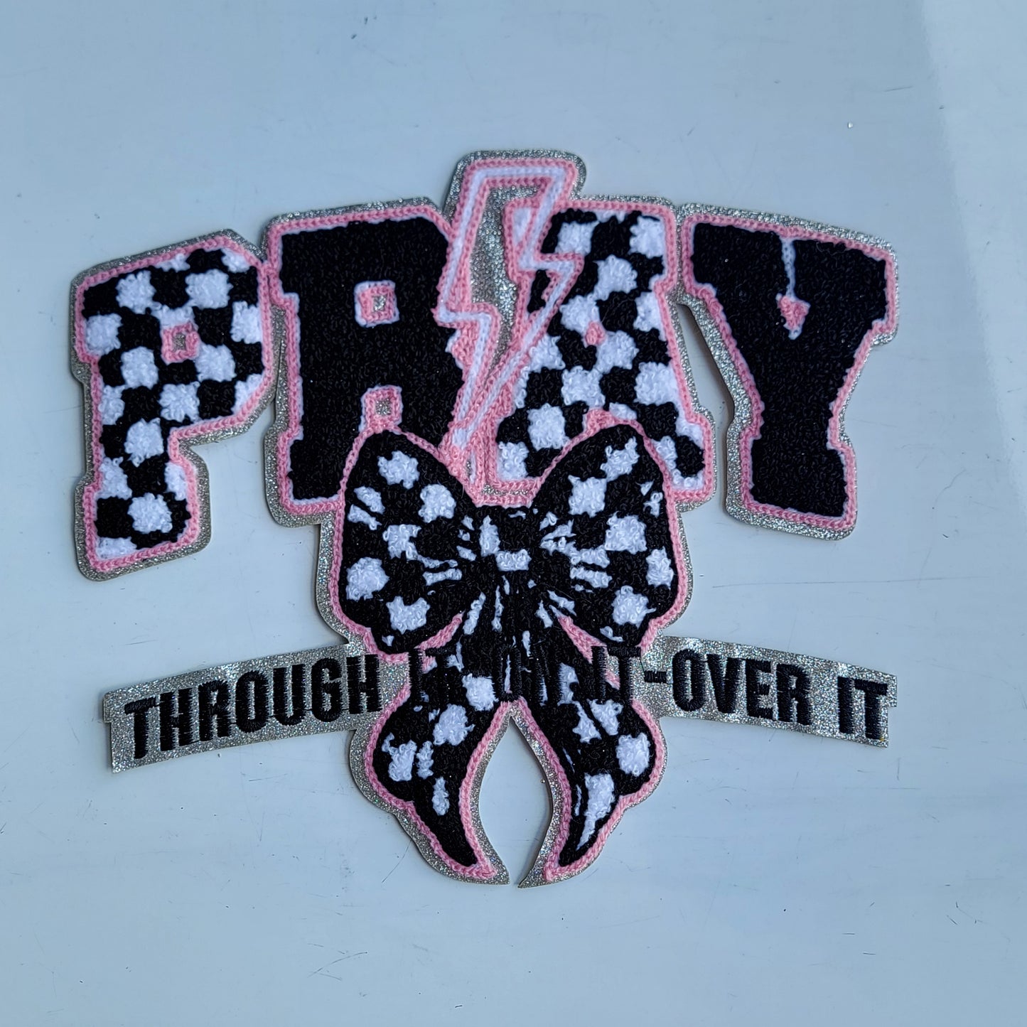 Faith PRAY Chenile Patch