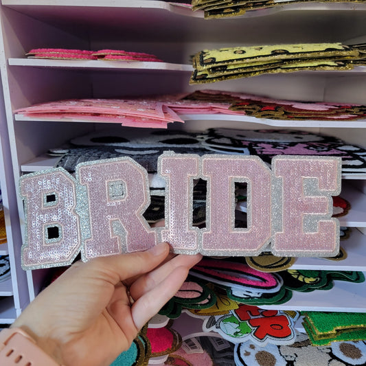 Bride Sequin Patch