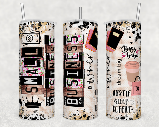 Small Business Mom - Sublimation 20 oz tumbler