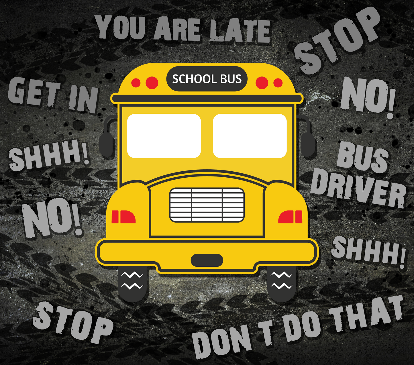 School Bus - 20 Oz Sublimation Transfer