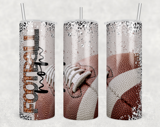 Football Mom - Sublimation 20 oz tumbler