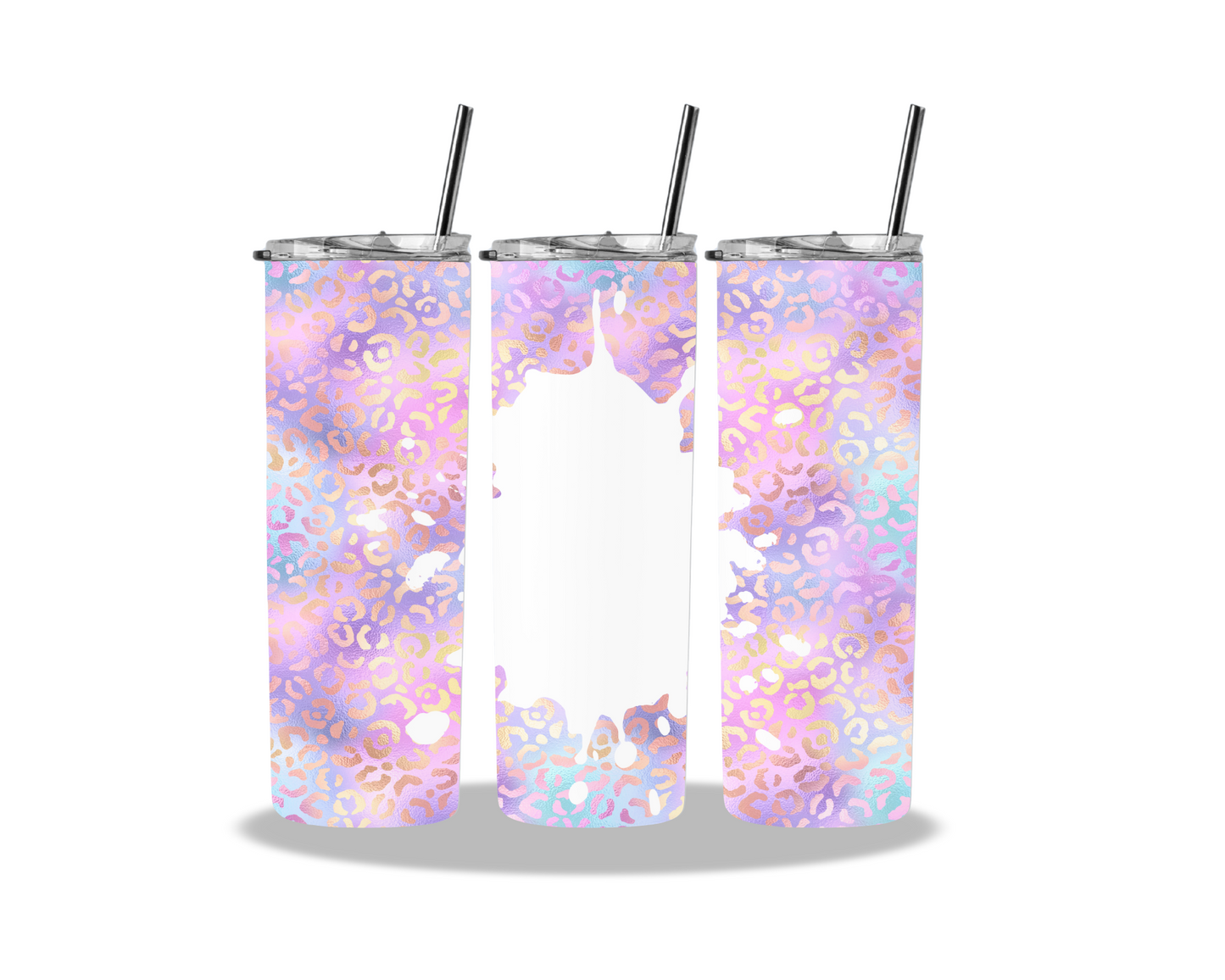 Pastel Splatter - Sublimation 20 oz tumbler