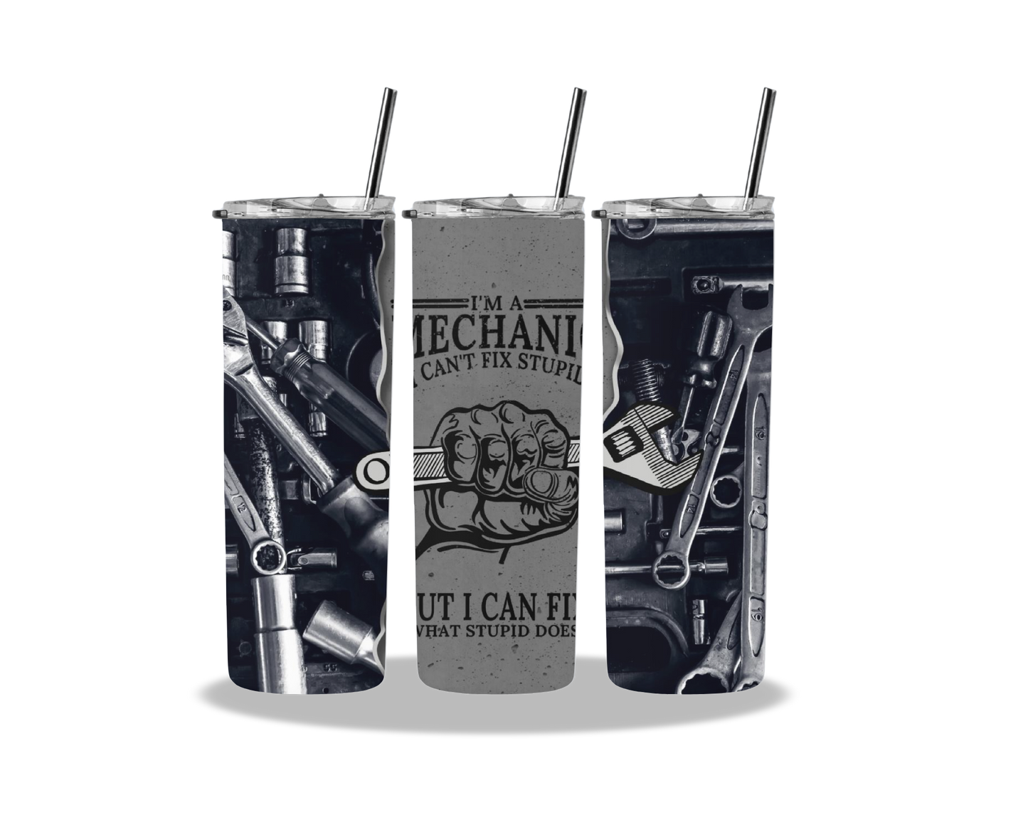 Mechanic - Sublimation 20 oz tumbler