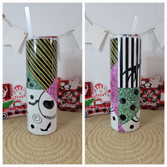 Spooky Skeleton 20 OZ Sublimation Tumbler
