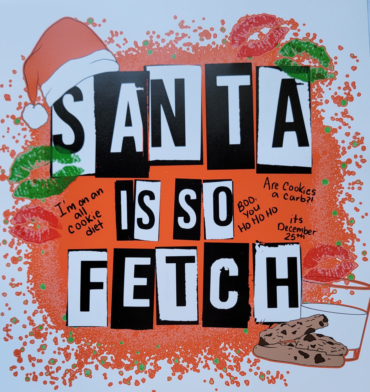 Christmas Santa is so fetch HTV Heat Transfer Vinyl