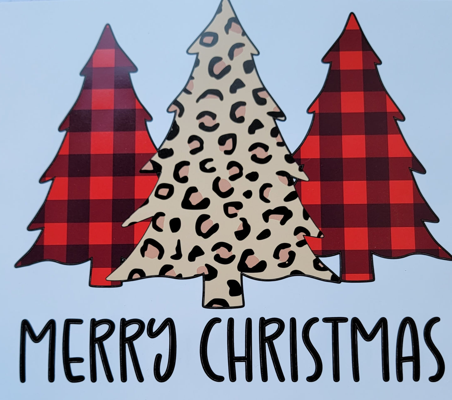 Merry christmas trees HTV Heat Transfer Vinyl