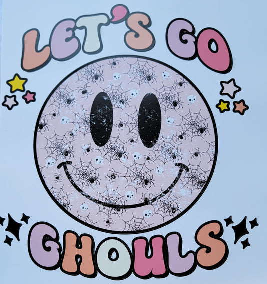 Halloween let's go ghouls #2 HTV Heat Transfer Vinyl