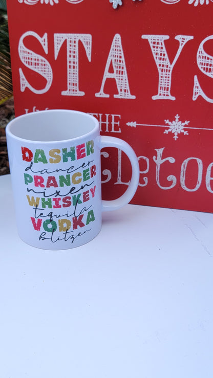 Christmas Funny Saying - 15OZ Coffee Mug