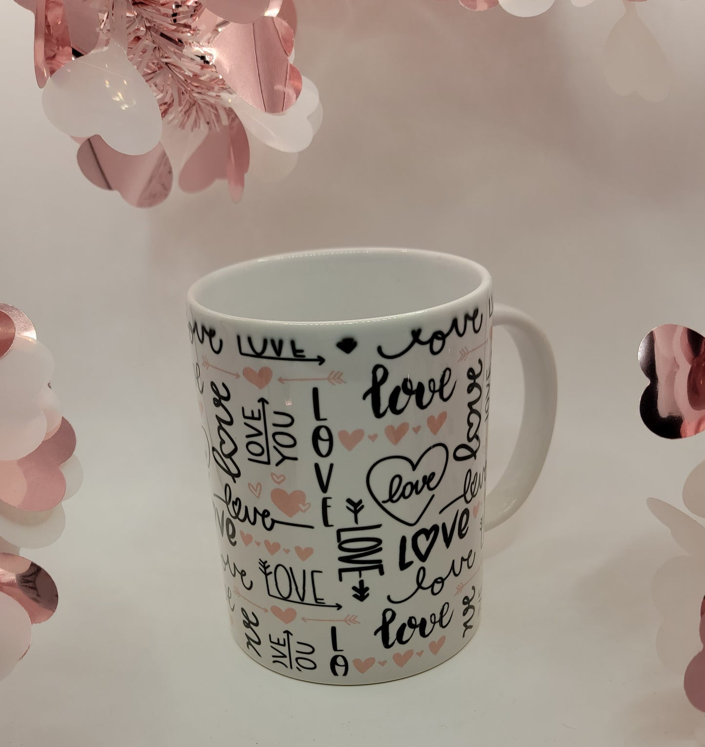 Valentines Love Words - 15 OZ Coffee Mug