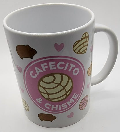 Cafecito Y Chisme - 15 OZ Coffee Mug