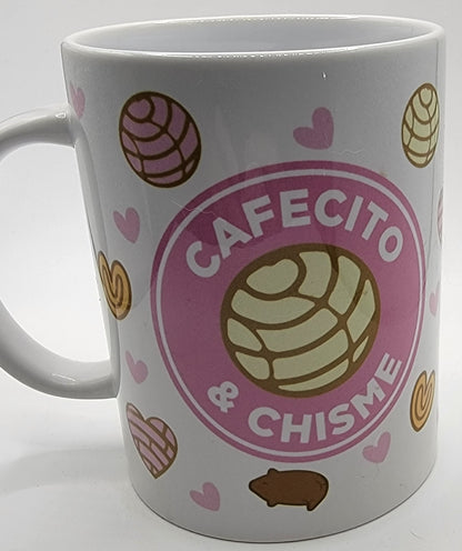 Cafecito Y Chisme - 15 OZ Coffee Mug