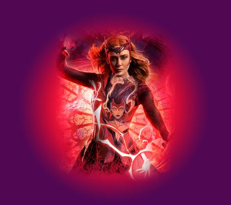 Realistic - Red Witch - Super Anti-Hero - 20 Oz Sublimation Transfer