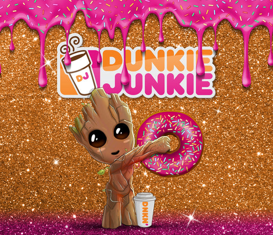 Dunkin Groot - 20 Oz Sublimation Transfer