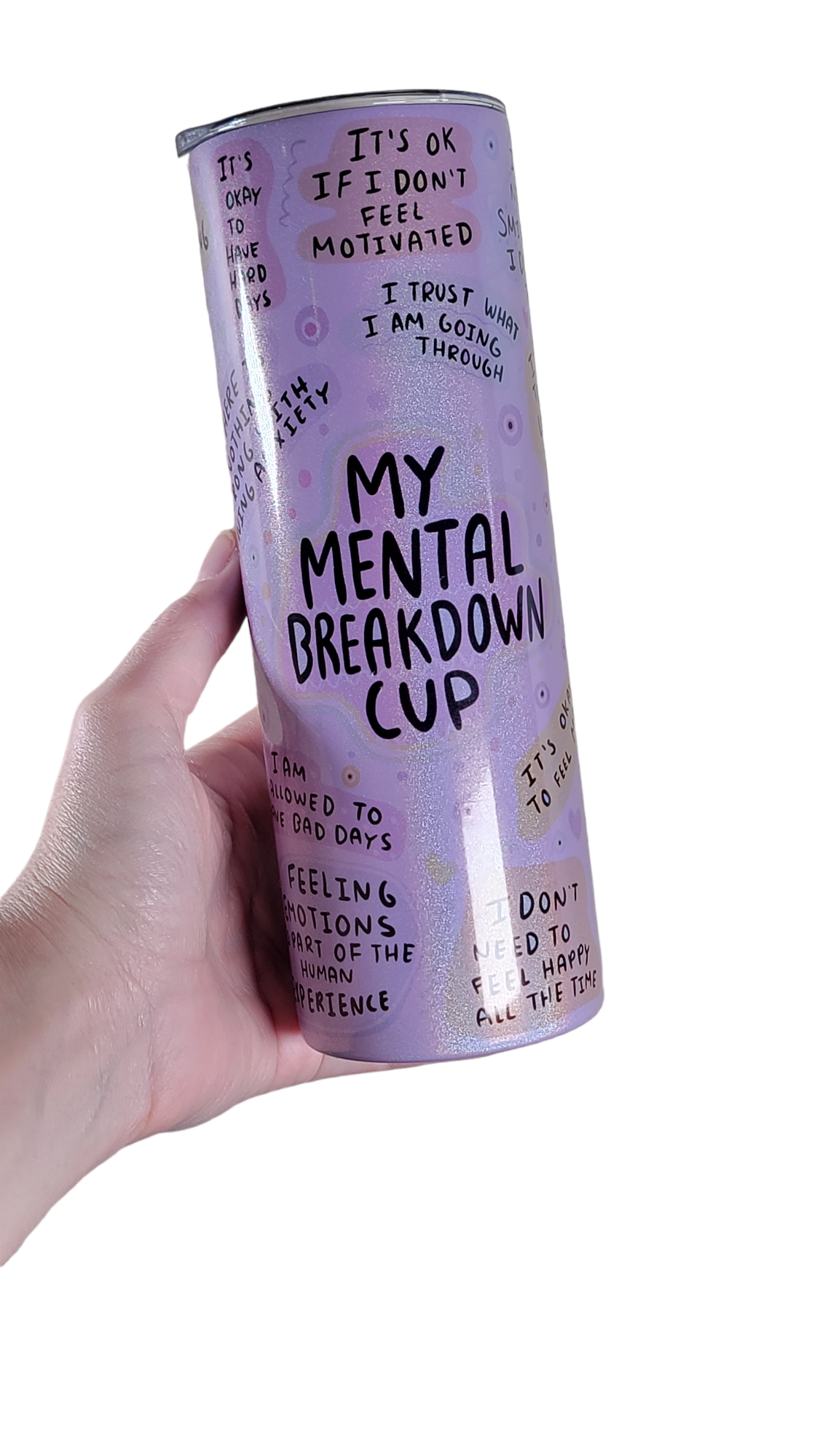 My Mental Health Cup - Sublimation 20 oz tumbler