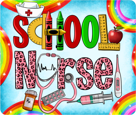School Nurse -Mousepad Sublimation Transfer