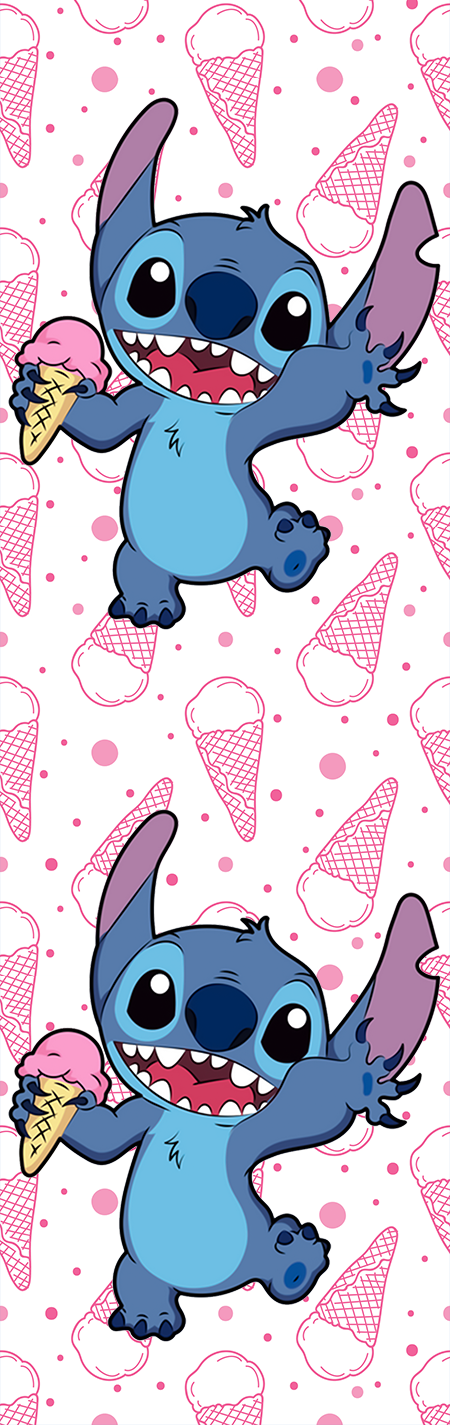 Blue Alien Icecream Wrap - Permanent Vinyl Pen Wrap