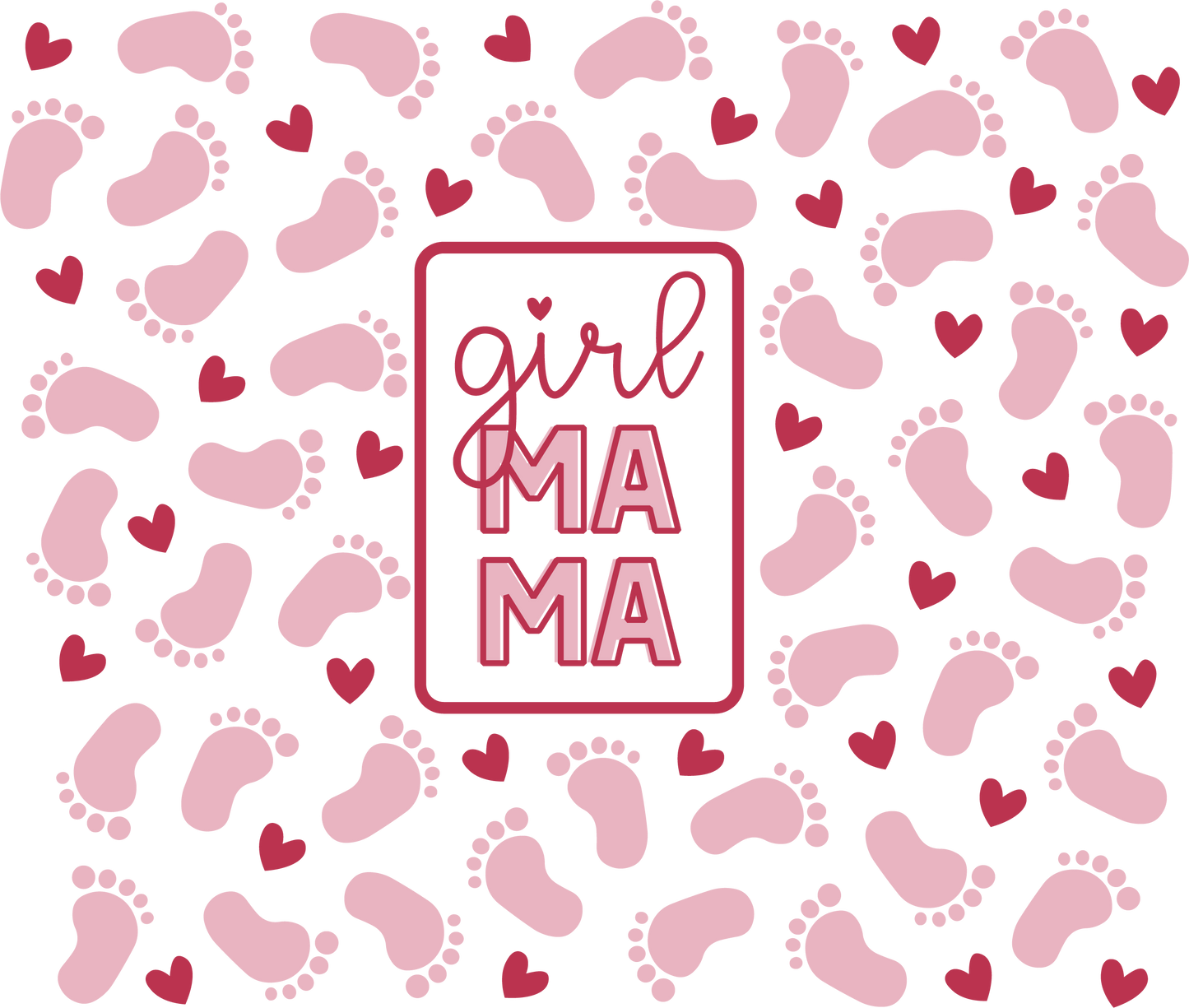 Girl Mama - 16 oz Skinny Strata Wrap