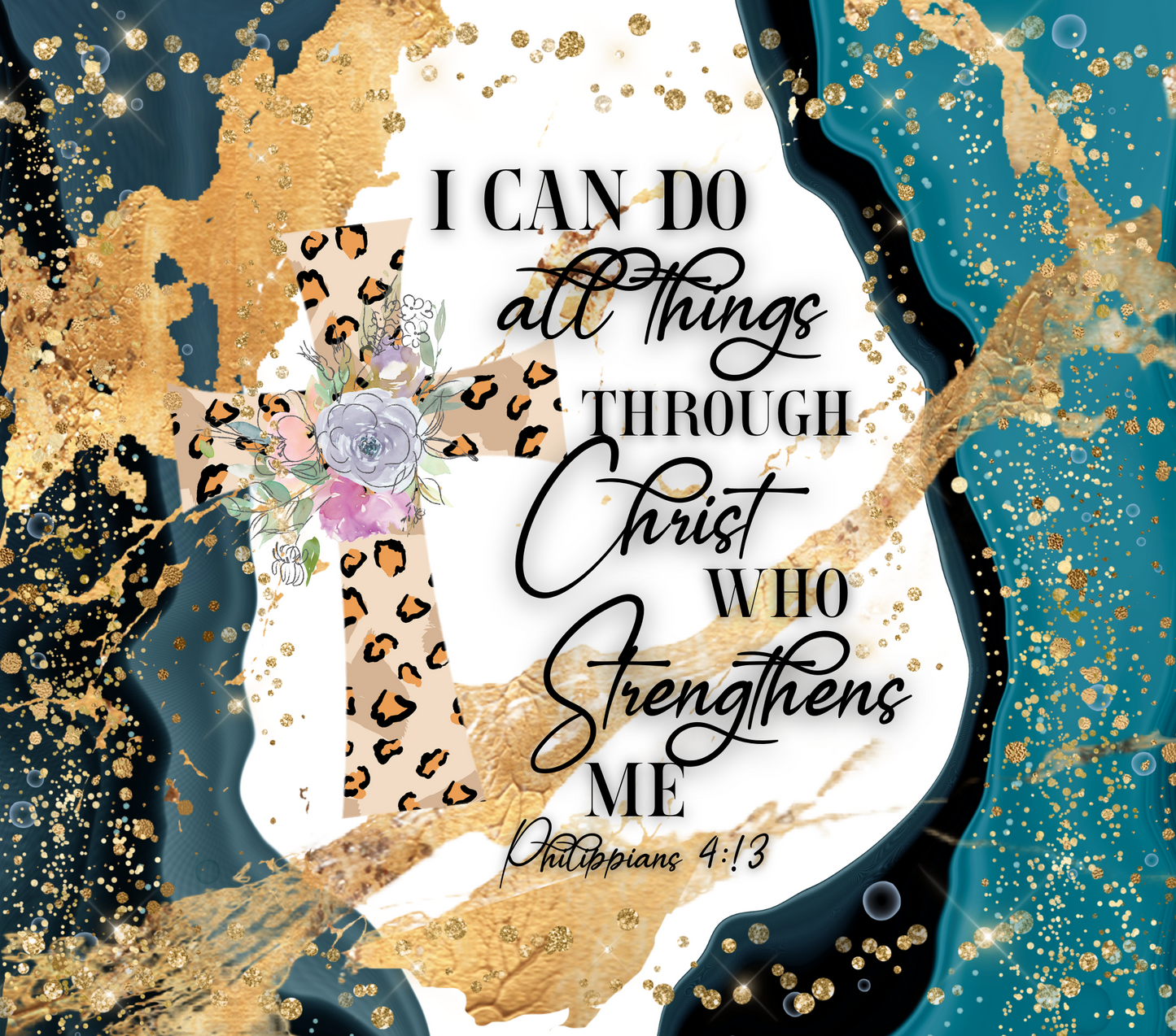I Can Do All Things - 20 Oz Sublimation Transfer