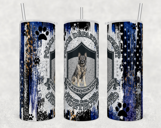 K9 Dog - Sublimation 20 oz tumbler