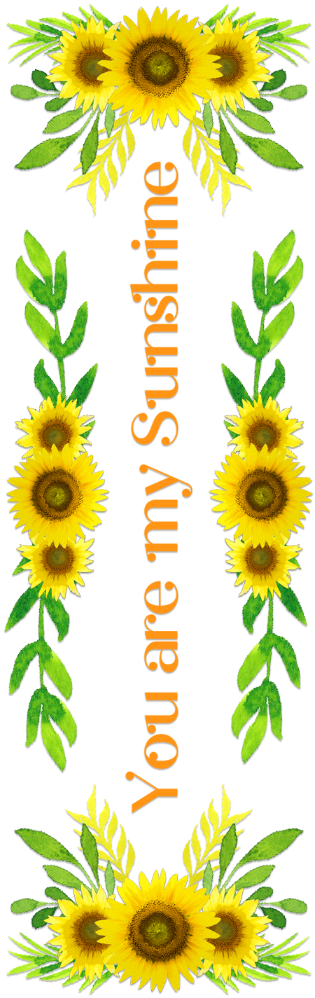 Summer Sunflower Collection - Permanent Vinyl Pen Wrap