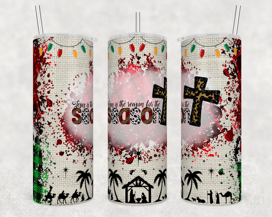 Christmas Reason - Sublimation 20 oz tumbler