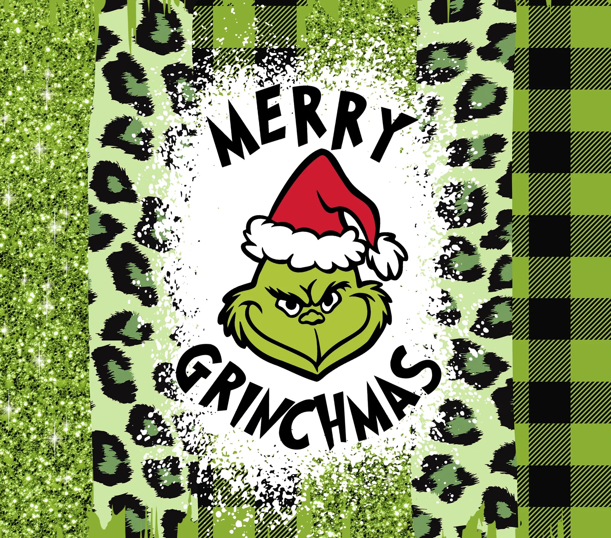 CH451 Merry Christmas The Grinch Sublimation Print — Southern