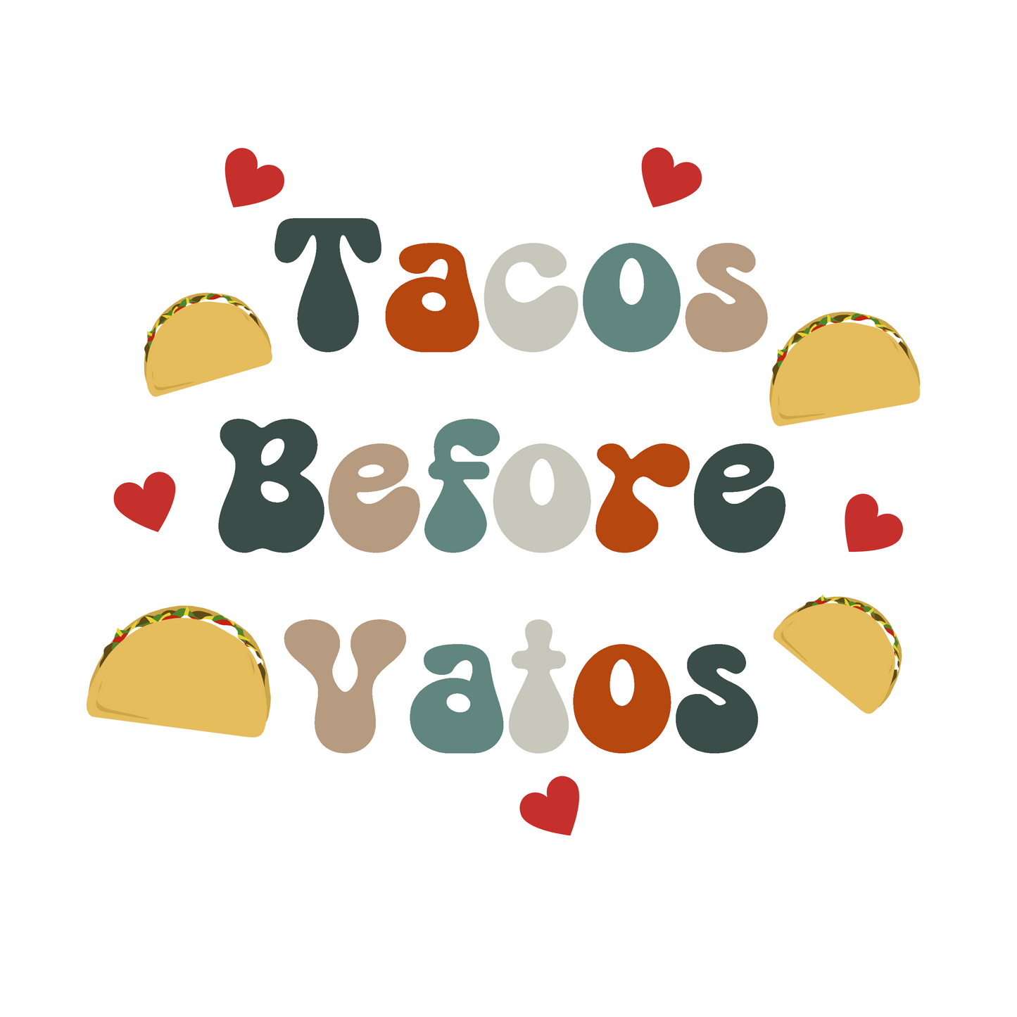 Tacos Stickers Multiple Options - Waterproof Sticker Sheet